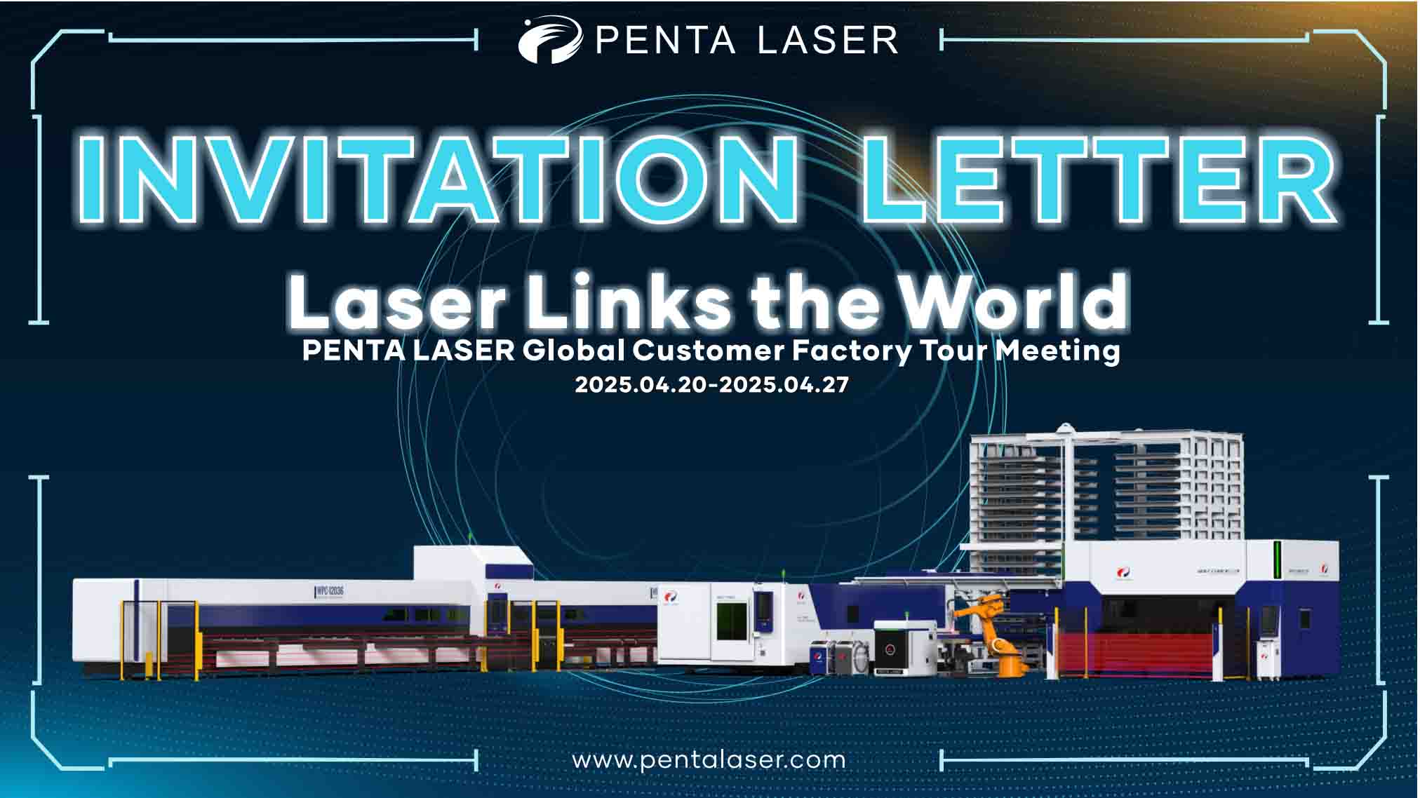 Penta Laser Open House thu hút khách hàng toàn cầu trong một tuần sản xuất thông minh